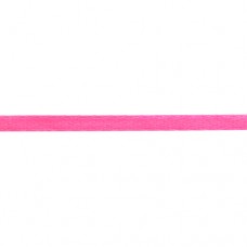 Лента атласная, 3 мм*100 м (8040 яр.розовый (неон))