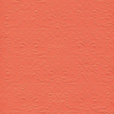 Бумага фактур-рельеф. Дамасский узор (БР003-9 оранжевый)